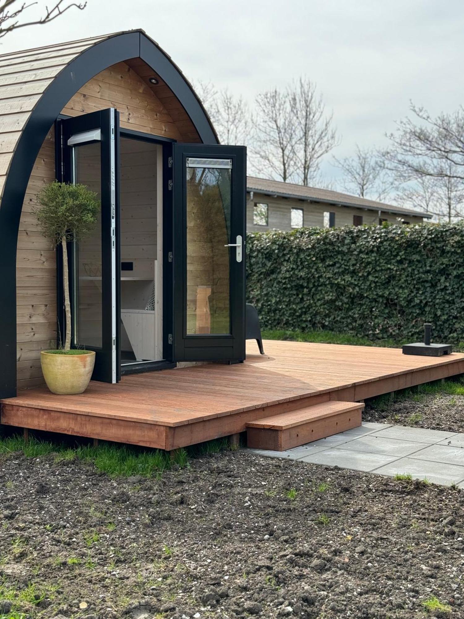 Camping Zee Van Tijd Holwerd Exterior foto